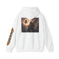 Fairy Dandelion Hoodie — Mystical Sunflower Sleeve Graphic Pullover