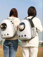 Space Capsule Transparent Pet Carrier Backpack — Bubble Backpack for Small Dogs & Cats
