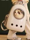 Space Capsule Transparent Pet Carrier Backpack — Bubble Backpack for Small Dogs & Cats