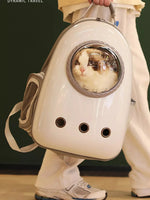 Space Capsule Transparent Pet Carrier Backpack — Bubble Backpack for Small Dogs & Cats
