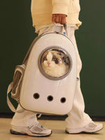 Space Capsule Transparent Pet Carrier Backpack — Bubble Backpack for Small Dogs & Cats