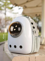 Space Capsule Transparent Pet Carrier Backpack — Bubble Backpack for Small Dogs & Cats