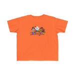 Cute 'Happy Halloween' Cartoon Ghosts & Pumpkins