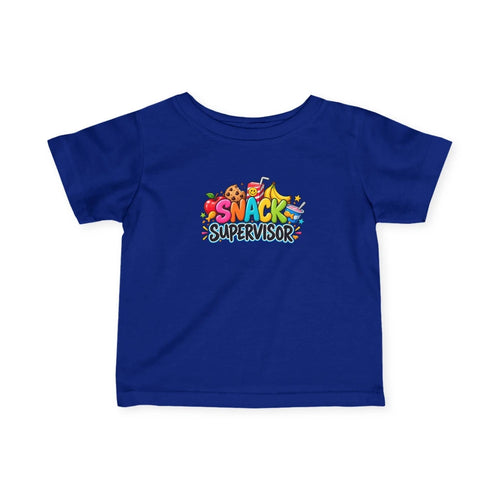 "Snack Supervisor" Cute T-Shirt (Playful Food Graphic)