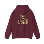 Skeleton Woman Hoodie — 'You Had One Job' Skull Graphic Pullover