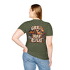 Grill Nap Repeat T-Shirt — BBQ Grillmaster Graphic Tee