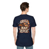 Grill Nap Repeat T-Shirt — BBQ Grillmaster Graphic Tee