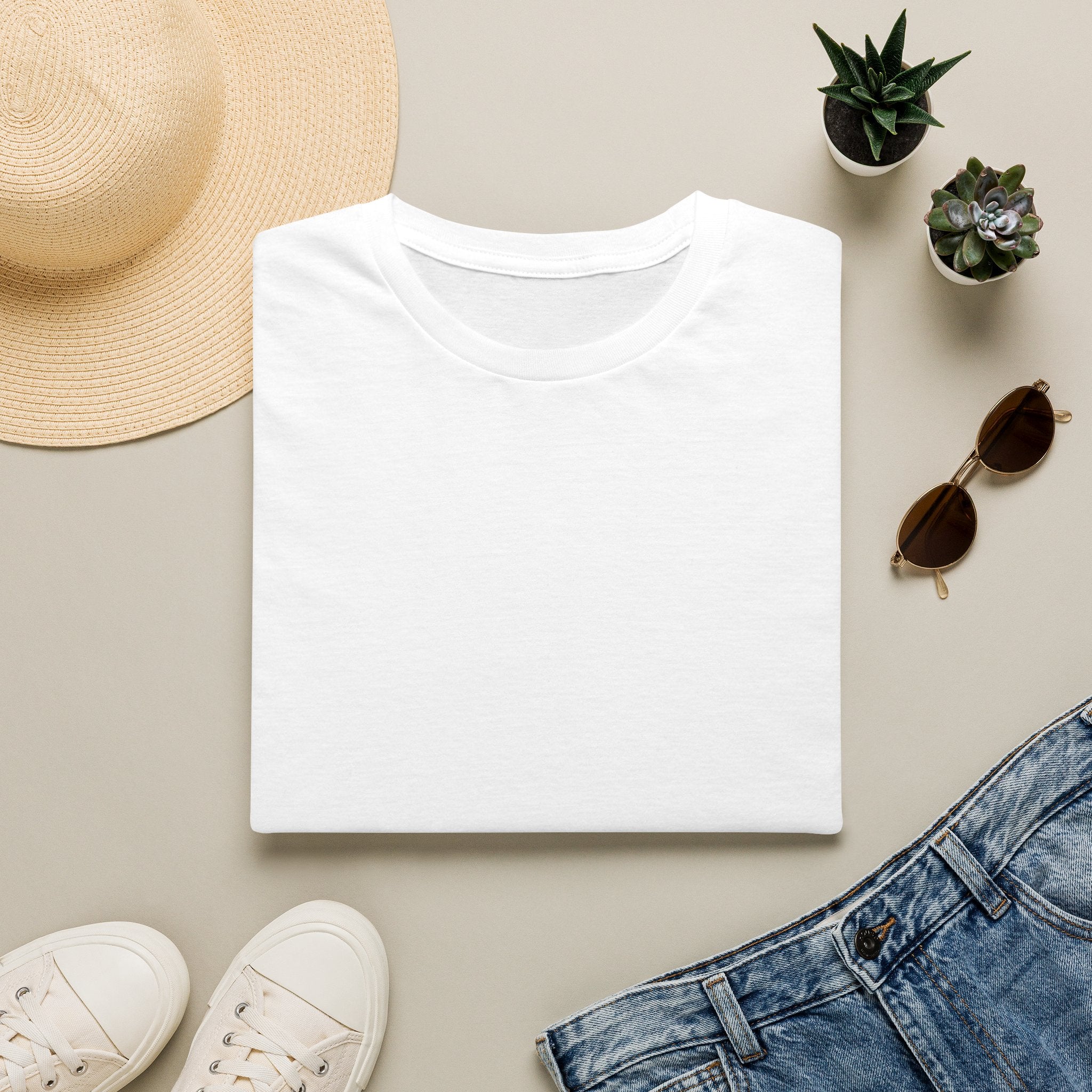 Classic White T-Shirt — Minimal Everyday Tee