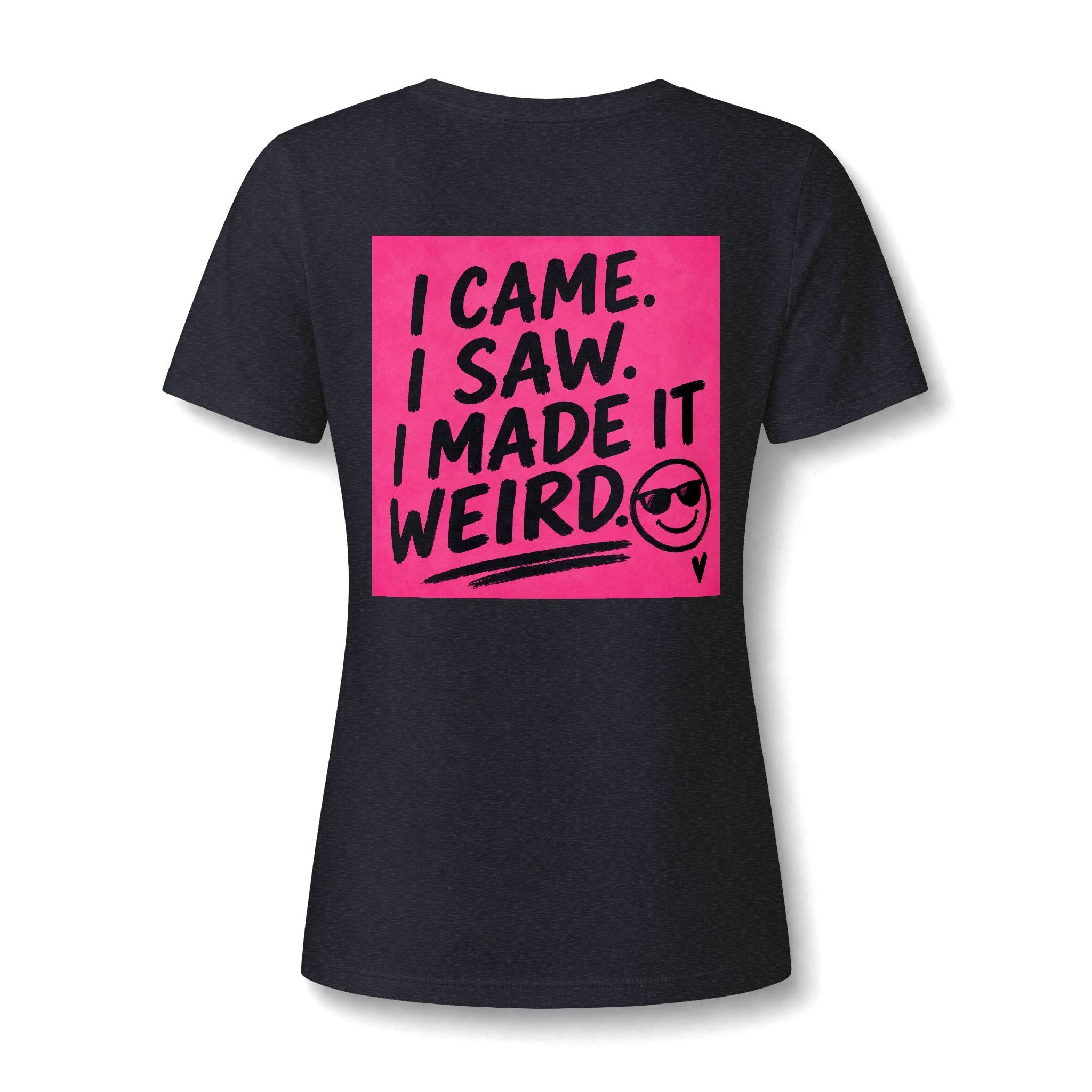 Women's Relaxed V-Neck Tee — Lightweight Heather Casual Top