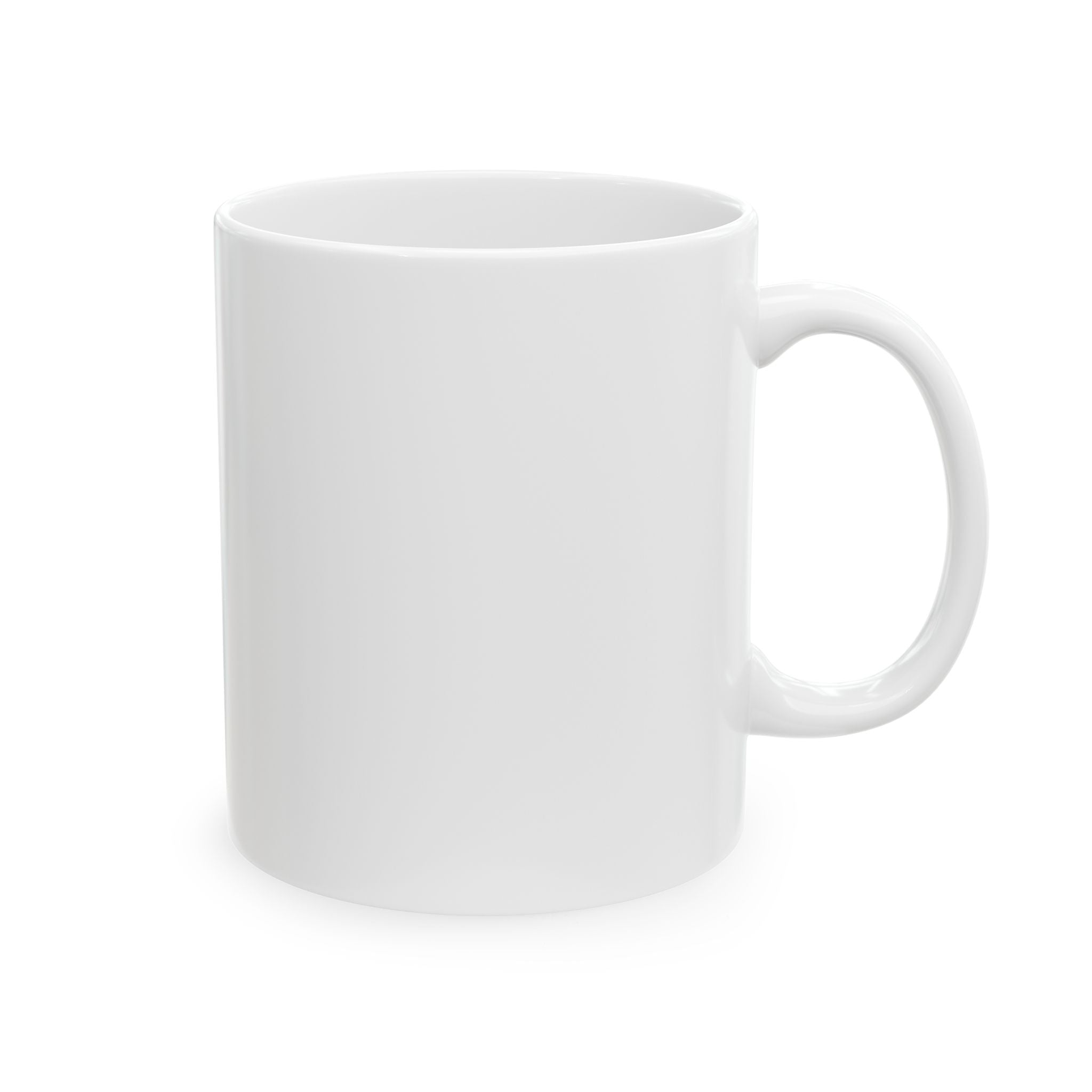 Ceramic Mug — Sassy Skeleton 'Too Early For Your Bullshit' Coffee Cup