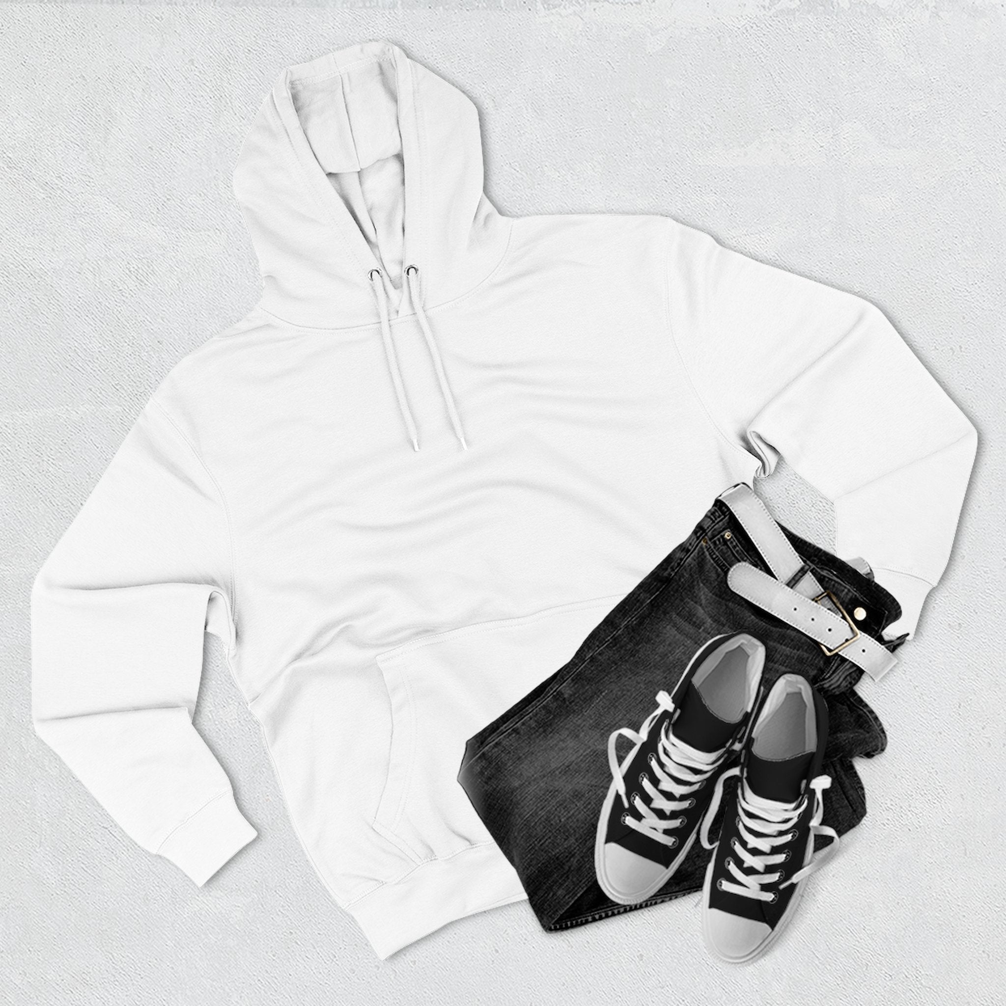 Hoodie - 'I'd Put You in the Trunk' Vintage Car Graphic Fleece Hoodie