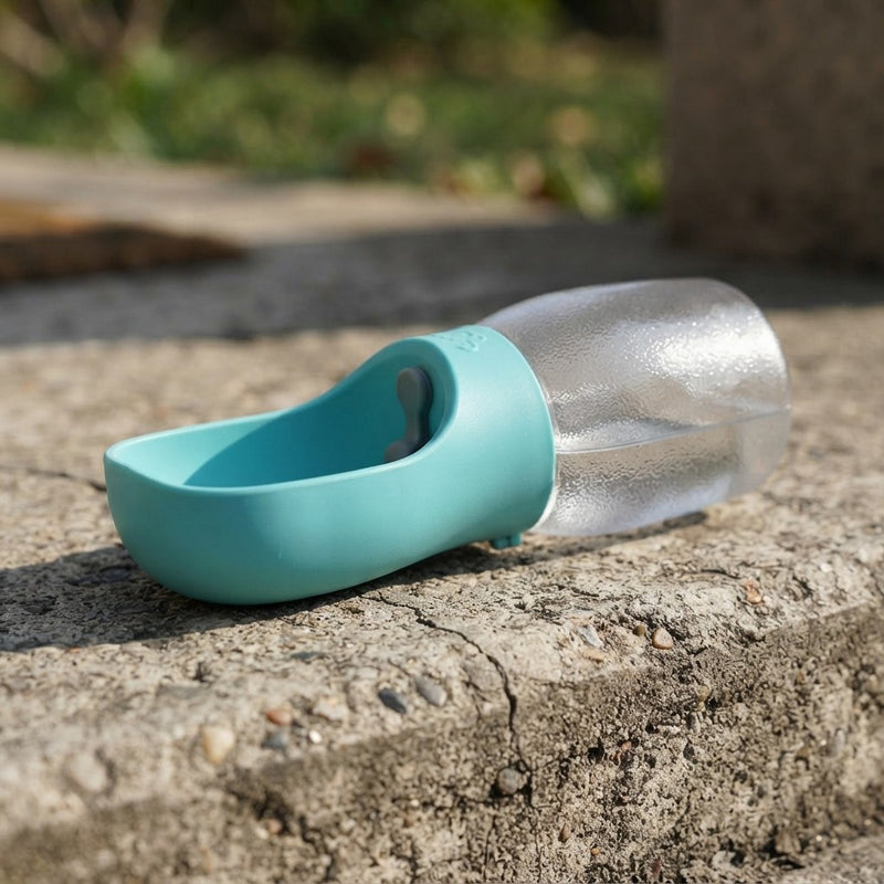 Portable Leak-Proof Pet Water Bottle with Drinking Bowl