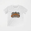 Halloween T‑Shirt — "Happy Halloween" Skeletons & Pumpkins Graphic