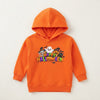 Halloween Hoodie - Cute Ghost, Pumpkin & Skeleton Pullover