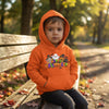 Halloween Hoodie - Cute Ghost, Pumpkin & Skeleton Pullover